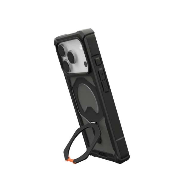 UAG Plasma XTE Magsafe case for iPhone 17 Pro Black/Pop Orange