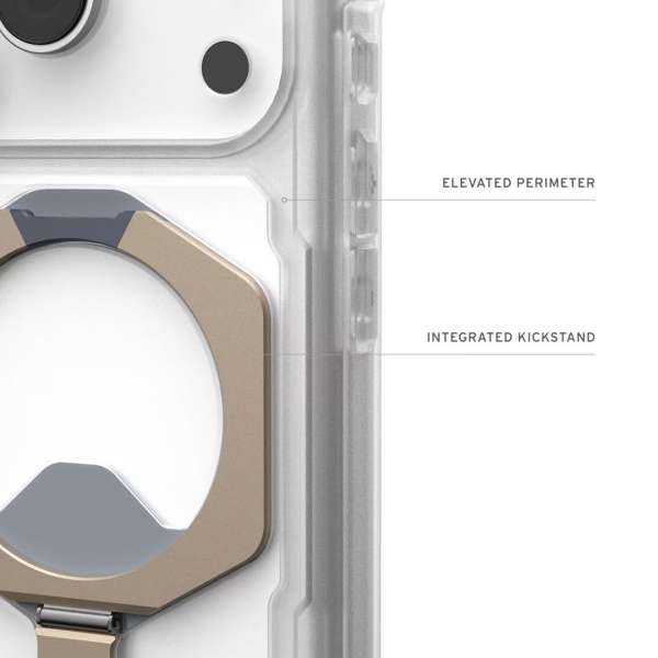 UAG Plasma XTE Magsafe case for iPhone 17 Pro Clear/Titanium