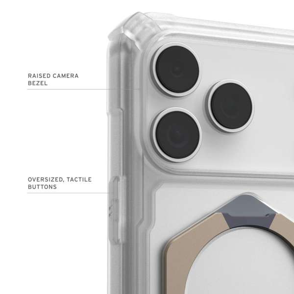 UAG Plasma XTE Magsafe case for iPhone 17 Pro Max Clear/Titanium