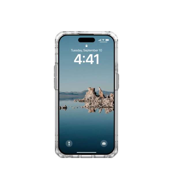 UAG Plyo case for MagSafe iPhone 15 Pro Ice/Silver