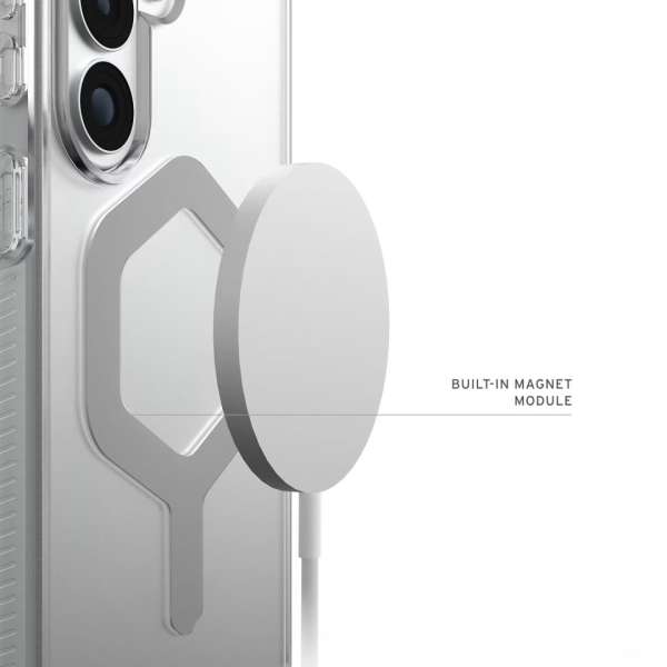 UAG Plyo case for Samsung Galaxy S26+ Ice/Silver