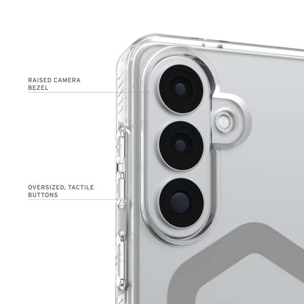 UAG Plyo case for Samsung Galaxy S26+ Ice/Silver