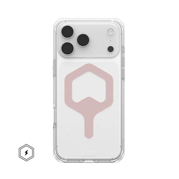 UAG Plyo Magsafe case for iPhone 17 Pro Max Ice/Rose Gold