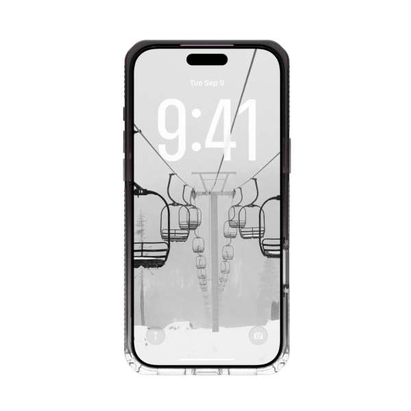 UAG Plyo Magsafe case for iPhone 17 Pro Max Black/Clear Ombre