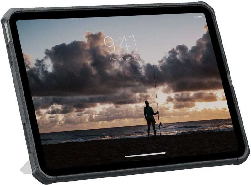 UAG Scout Plus case for iPad 11" (2022/A16 2025) Ash