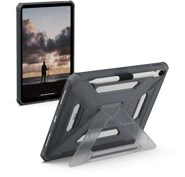 UAG Scout Plus case for iPad 11" (2022/A16 2025) Ash