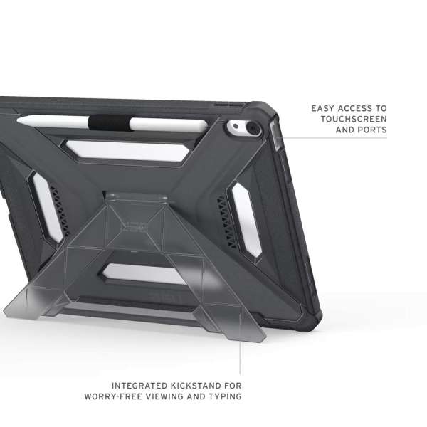 UAG Scout Plus case for iPad Air 11" (2024/2025) Ash