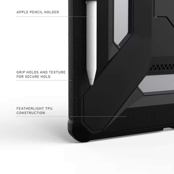 UAG Scout Plus case for iPad Air 13" (2024/2025) Black