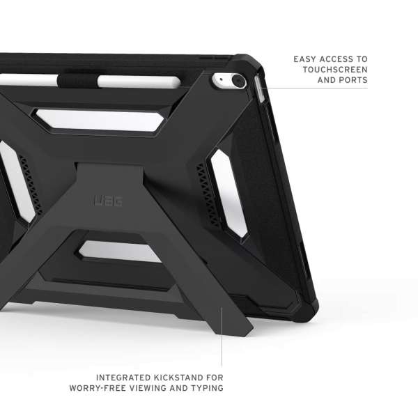 UAG Scout Plus case for iPad Air 13" (2024/2025) Black