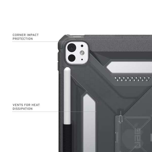 UAG Scout Plus case for iPad Pro 11" 2024 Ash