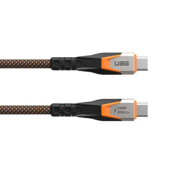 UAG SRGE Cable USB-C - USB-C 240W USB 3.2 0,75m Black/Orange