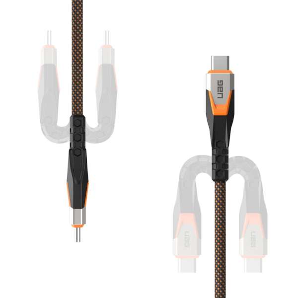 UAG SRGE Cable USB-C - USB-C 240W USB 3.2 0,75m Black/Orange