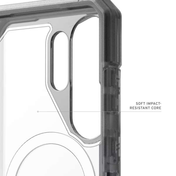 UAG Trooper case for Samsung Galaxy S26 Ultra Clear/Ash
