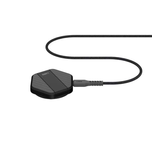 UAG Wireless Charging pad with kick stand Black/Carbon fiber