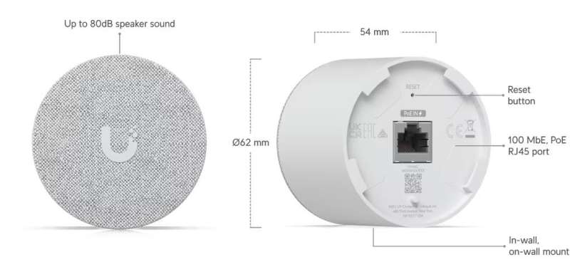 Ubiquiti PoE Smart Chime