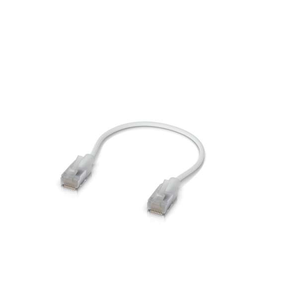 Ubiquiti UniFi Enterprise Patch Cable CAT6A U-UTP 0,15m White