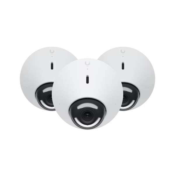 Ubiquiti UniFi UVC-G5-Dome Indoor 2K Camera White (3-Pack)