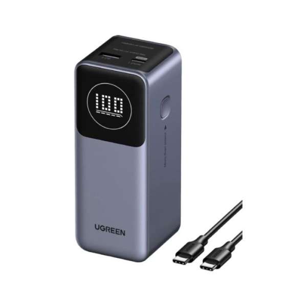 UGREEN 12000mAh PowerBank Grey/Black