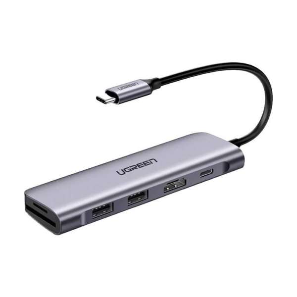 UGREEN CM195 6in1 Docking Station Grey