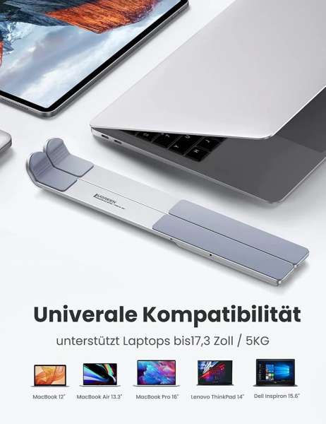 UGREEN Notebook hűtő Silver