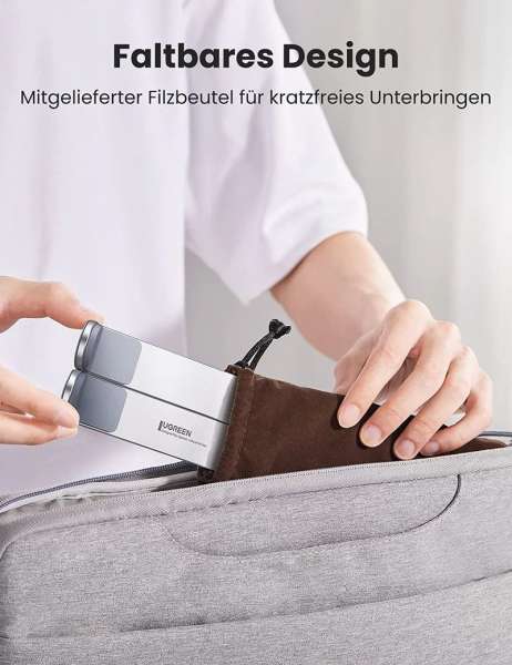 UGREEN Notebook hűtő Silver