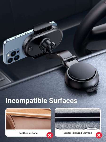 UGREEN LP405 Magnetic Car Phone Holder Air Vent Mount Black