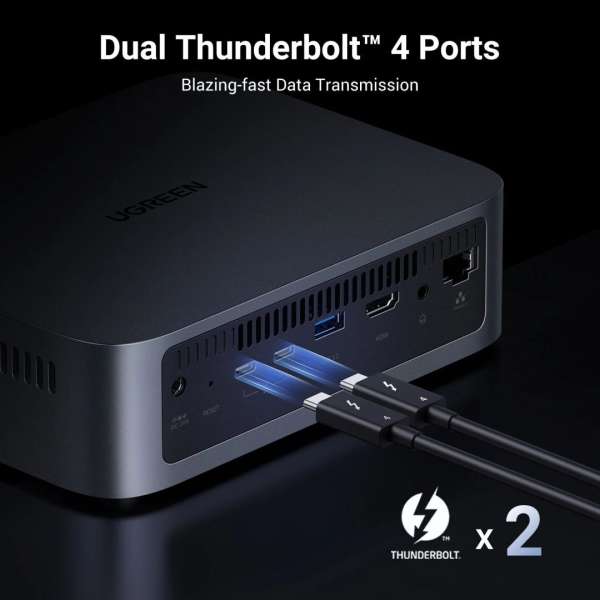 UGREEN NAS DXP480T Plus (8GB) (4xM.2 SSD)