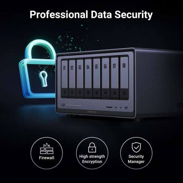 UGREEN NAS DXP8800 Plus (8GB) (8xHDD)