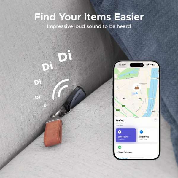 UGREEN Smart Finder iOS Black