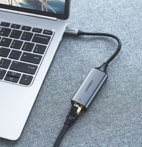 UGREEN USB-C Ethernet Adapter Grey