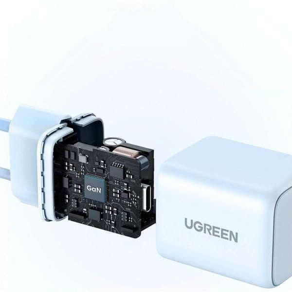 UGREEN X512 20W 1X USB-C Power Adapter Blue