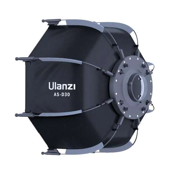 Ulanzi AS-D30 30cm-es nyitható octobox, mini Bowens csatlakozás