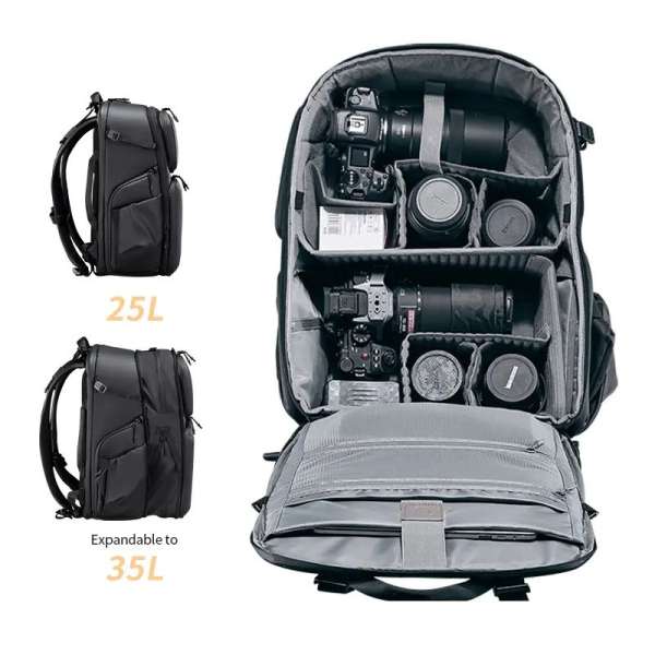 Ulanzi BP10 Hardshell Camera Backpack 35L Black