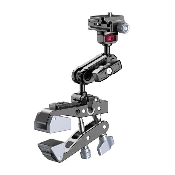 Ulanzi CU03 multi funkionális super clamp, satu + Nato clamp magic arm + arca swiss alap és talp