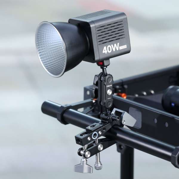 Ulanzi CU03 multi funkionális super clamp, satu + Nato clamp magic arm + arca swiss alap és talp