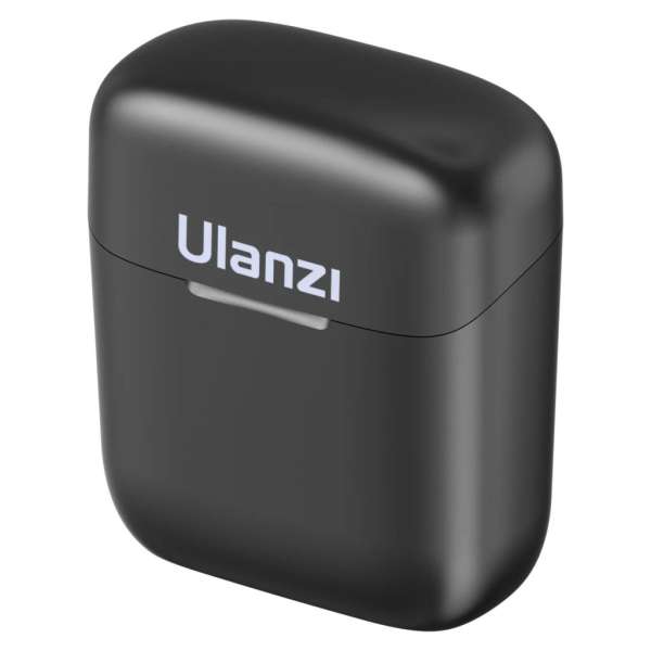 Ulanzi J11 vezeték nélküli Lavalier mikrofon 1 mikrofon és 1 vevő lighting csatlakozás Black