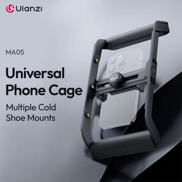 Ulanzi MA05 univerzális telefonkeret rendszer, rig, cage, bluetooth kioldó