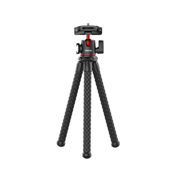 Ulanzi Octopus MT-33 hajlítható lábú állvány gömbfejjel, telefon adapter, vakupapucs, 1/4" bemenet