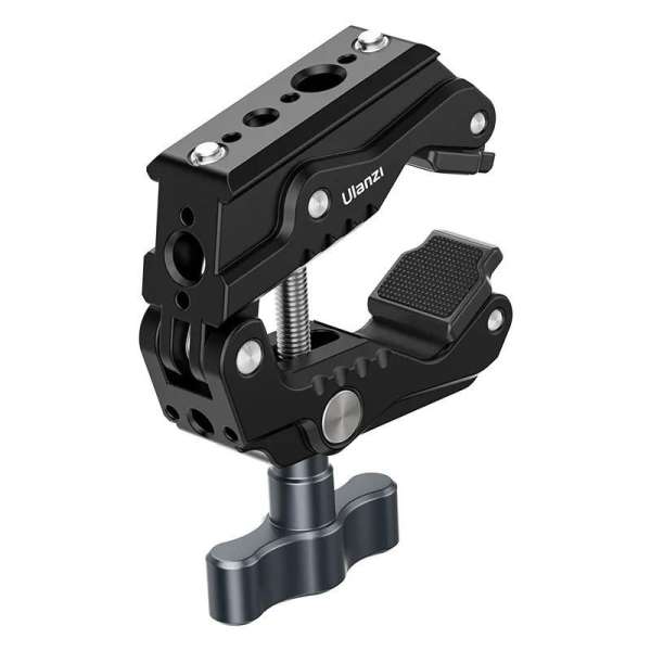 Ulanzi R011A multi funkcionális super clamp, satu, 60mm átfogás