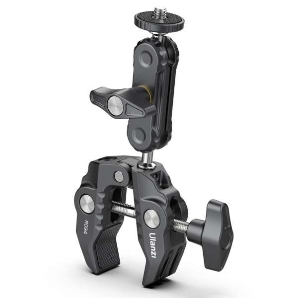 Ulanzi R094 KAMERA SZUPER-BILINCS RÖGZÍTŐ - többfunkciós satu - 1/4" 3/8"