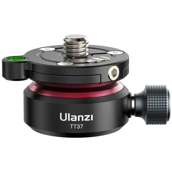 Ulanzi TT37 vízszintező mini állványfej, 3/8" és 1/4"
