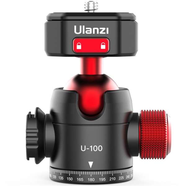 Ulanzi U-100 gömbfej gyorscseretalppal, vakupapucs csatlakozóval