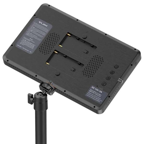 Ulanzi Vijim K22 Edge-Lit Stream led panel, távirányító, asztalra rögzíthető állvány, 2500-9000K