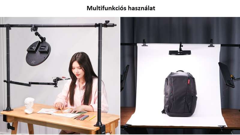 Ulanzi Vijim LS15 multfunkciós, állítható asztali állvány rendszer