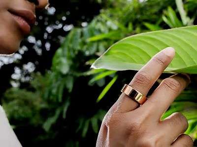 Ultrahuman Ring Air Bionic Gold