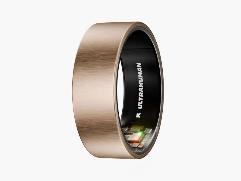 Ultrahuman Ring Air Brushed Rose Gold