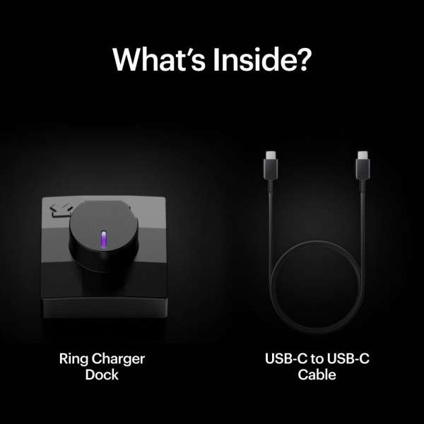 Ultrahuman Ring Charging Dock Size 5 Black