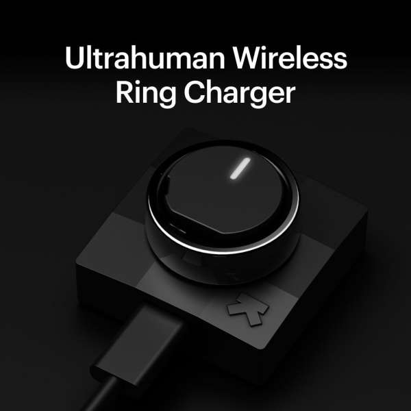 Ultrahuman Ring Charging Dock Size 8 Black