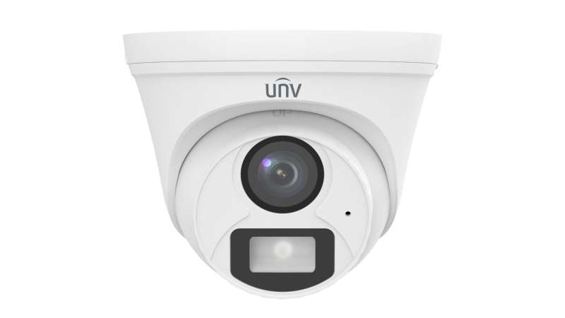 Uniview 2MP analóg ColorHunter Dual-light turret dómkamera, 2,8mm fix objektívvel, mikrofonnal (DL) Uniview 2MP analóg ColorHunter Dual-light turret dómkamera, 2,8mm fix objektívvel, mikrofonnal (DL)