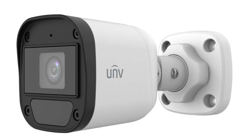 Uniview 2MP analóg csőkamera, 4mm fix objektívvel, mikrofonnal (AF)